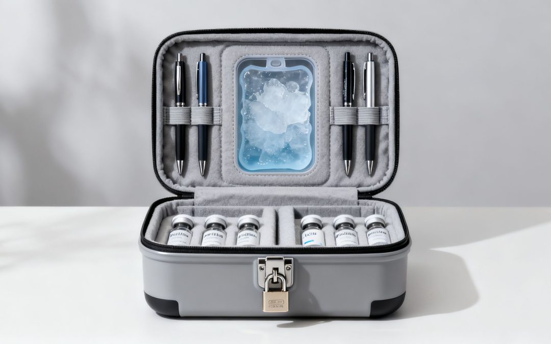 TRAVEL Biohacks: Easy TRT + Peptide (PEP) Cold-Storage Hacks (TSA, Kits, Tips)